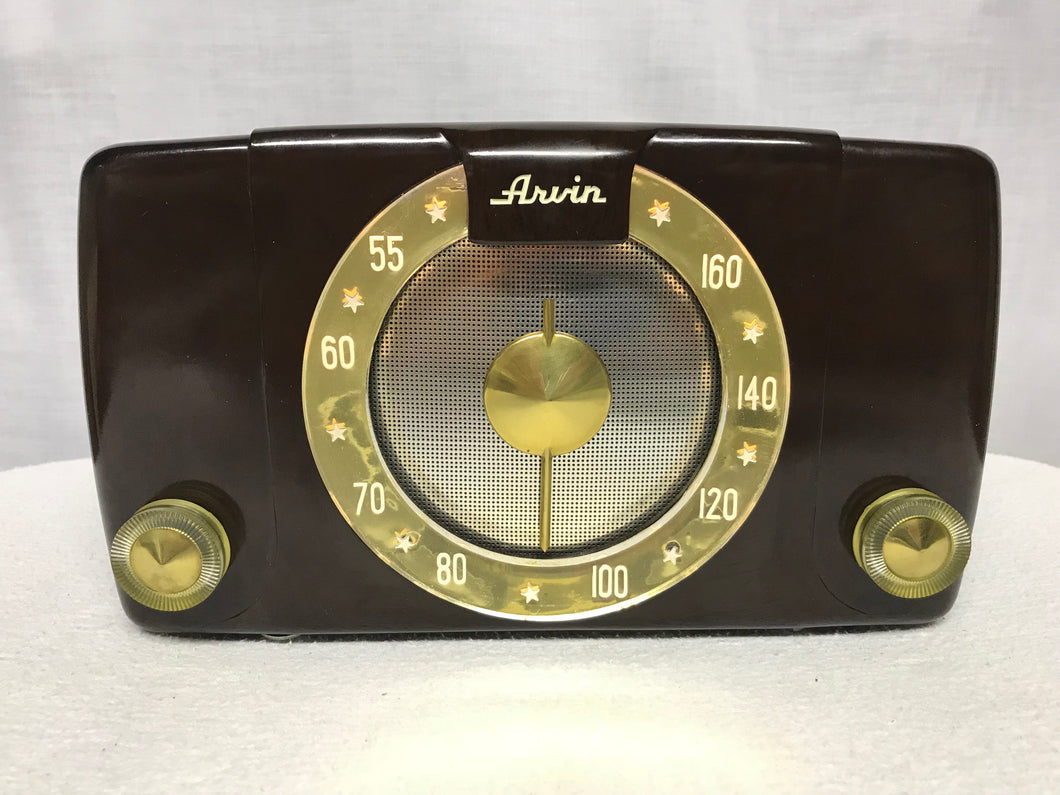 Arvin 451T Tube Radio With Bluetooth input.