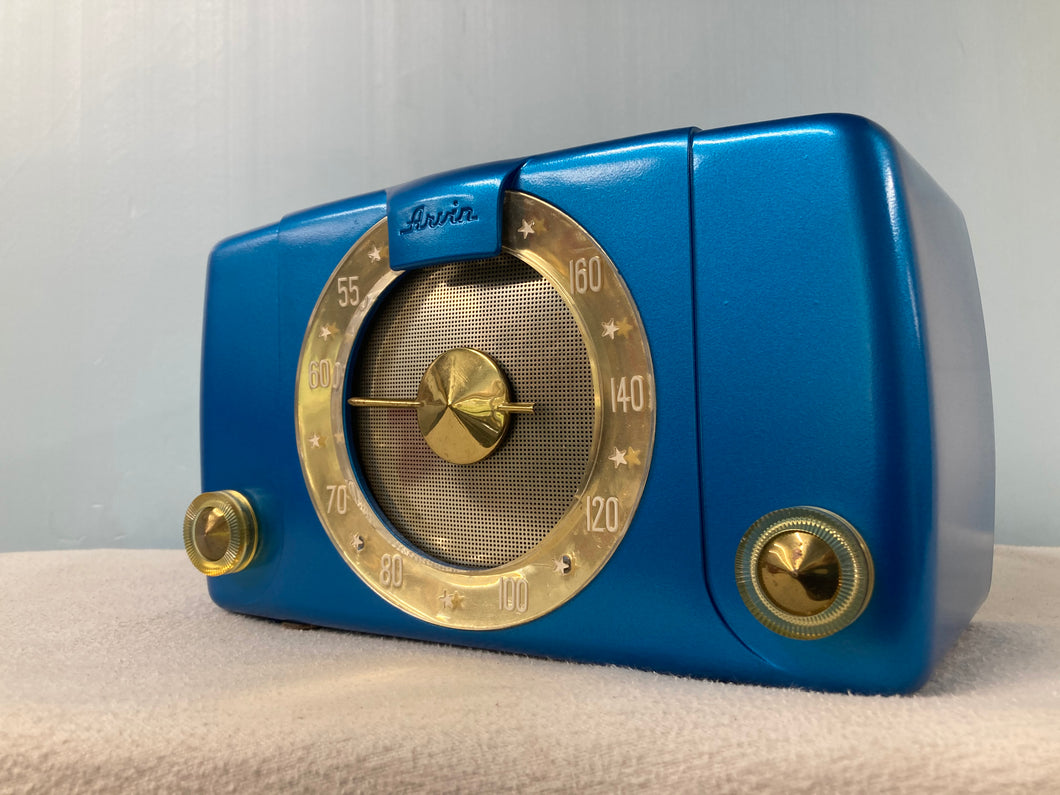 Arvin 451T Tube Radio With Bluetooth input.