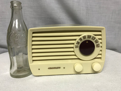 Crosley 5106 Midget Tube Radio With Bluetooth input.