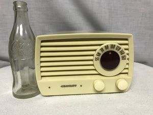 Crosley 5106 Midget Tube Radio With Bluetooth input.