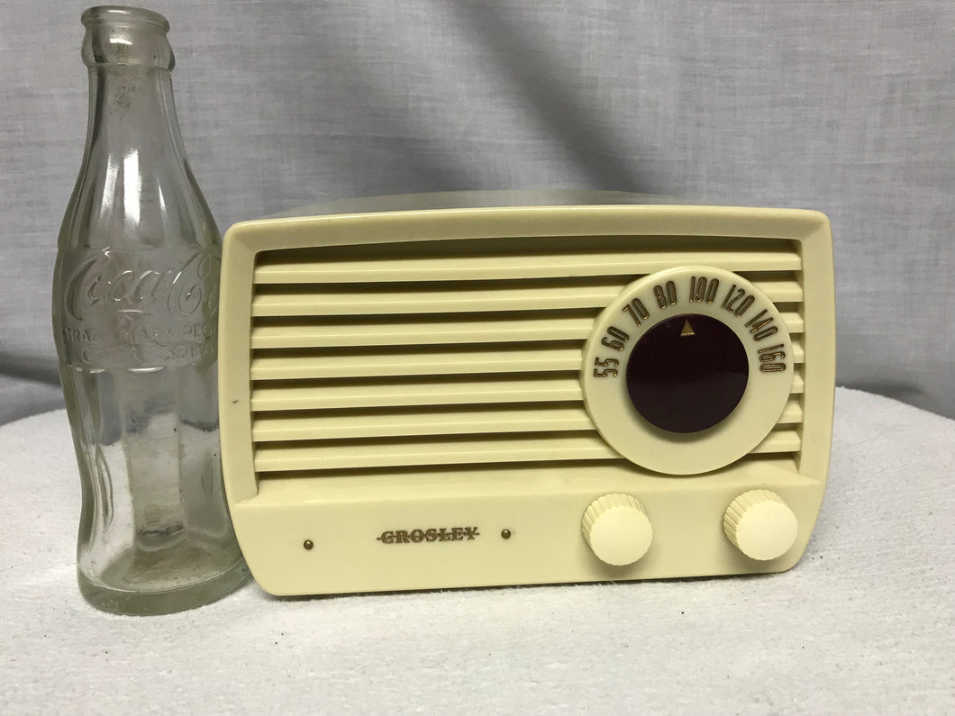 Crosley 5106 Midget Tube Radio With Bluetooth input.