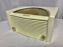 Philco 50-921 Sunburst Tube Radio With Bluetooth input.