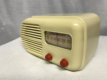Stewart Warner R552 “Bullet” Tube Radio With Bluetooth input.