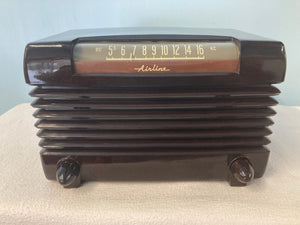 1947 Airline 64BR 1503B Tube Radio With Bluetooth & FM Options