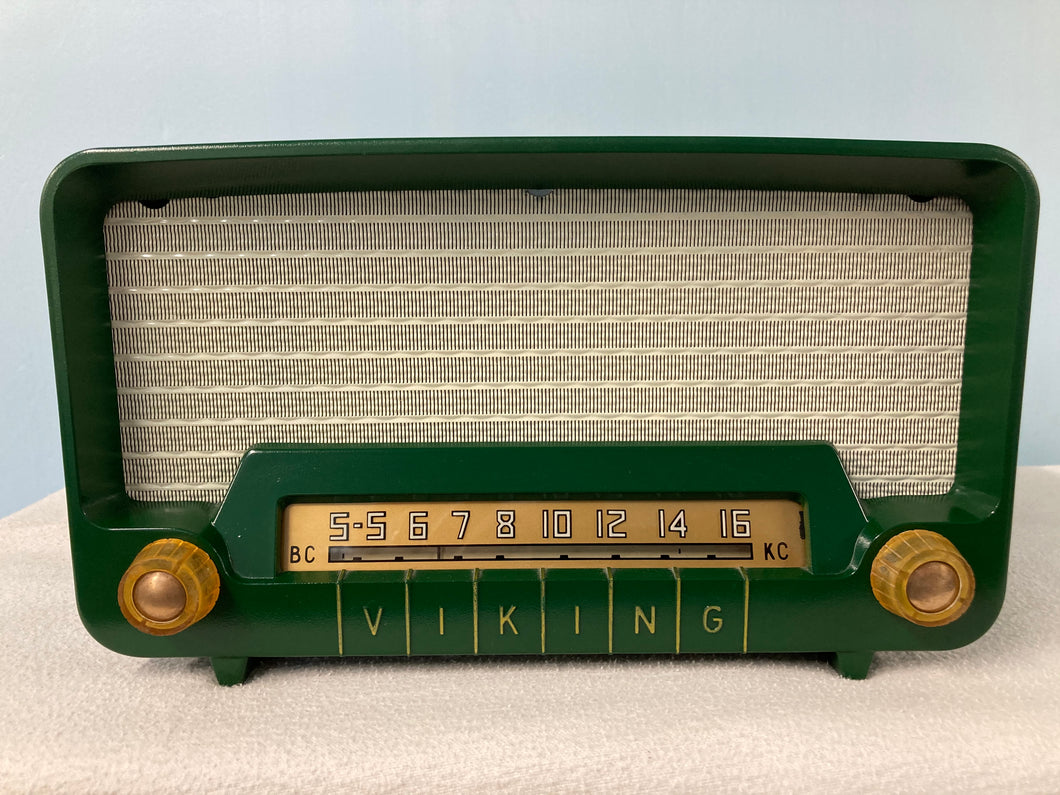 Viking 54-50 Tube Radio With Bluetooth input.