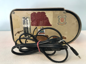 Stewart Warner R486S “Bullet” Tube Radio With Bluetooth input.