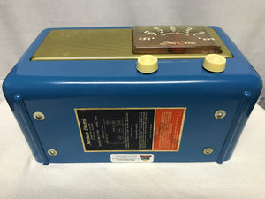 Vintage Northern Electric 5200 “Baby Champ” Tube Radio With Bluetooth input.