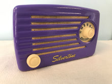 Silvertone 132.878 Midget Tube Radio With Bluetooth input.