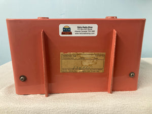 Viking 392R Tube Radio In Coral With Bluetooth & FM Options