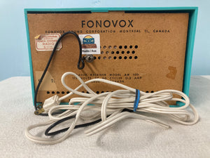 Vintage Fonovox Midget Tube Radio  With Bluetooth & FM Options