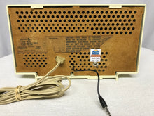 General Electric vintage retro tube radio with iphone or bluetooth Input.