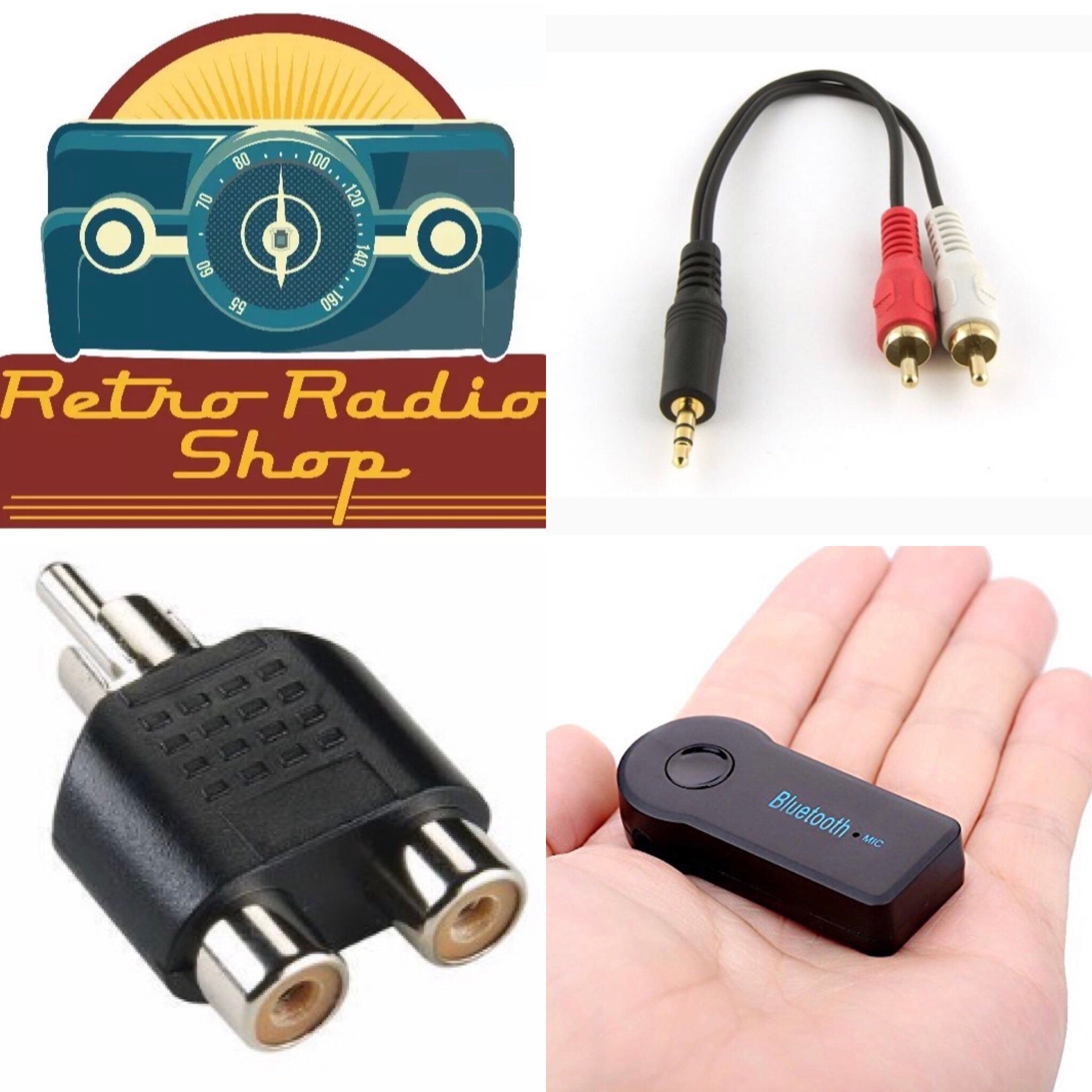 Retro Vintage Or Antique Radio Bluetooth Adapter & FM Module, Antique,  Retro, Vintage Tube Radios & Bluetooth