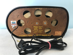 Northern Electric “Bullet” Tube Radio With Bluetooth input.