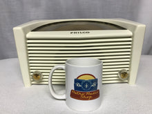 Philco 50-921 Sunburst Tube Radio With Bluetooth input.