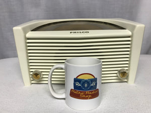 Philco 50-921 Sunburst Tube Radio With Bluetooth input.