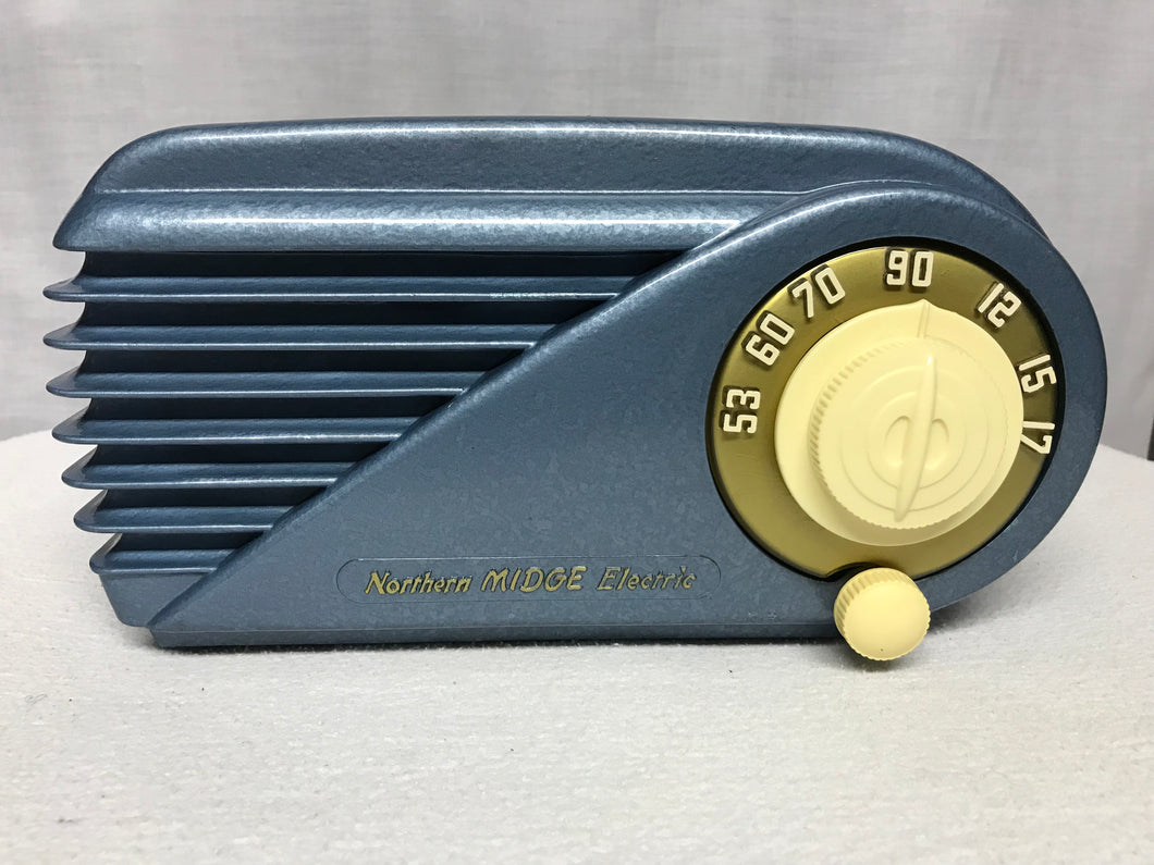 Northern Electric “Bullet” Tube Radio With Bluetooth input.