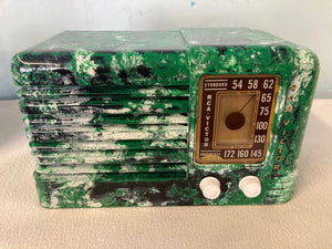 RCA Little Nipper Tube Radio With Bluetooth input.