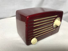 1946 Silvertone 132.878 Midget Tube Radio With Bluetooth input.