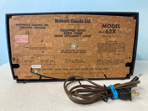 Motorola 62X11 Tube Radio With Bluetooth & FM Options