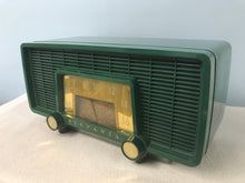 Sylvania 518 Tube Radio With Bluetooth input.