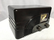 Northern Electric 5104 Baby Champ Rainbow Tube Radio With Bluetooth input.