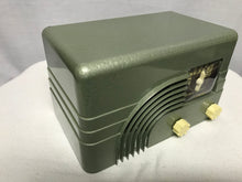 Northern Electric 5000 Baby Champ Rainbow Tube Radio With Bluetooth input.