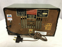 Northern Electric 5000 Baby Champ Rainbow Tube Radio With Bluetooth input.