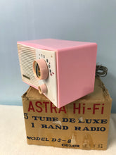Astra Tube Radio With Original Box.