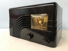 Vintage 1946 Northern Electric "Baby Champ", "Rainbow" or "Waterfall" retro tube radio with iphone or bluetooth input