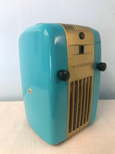 1945 Westinghouse H-125 Refrigerator or Little Jewel Tube Radio With Bluetooth input.