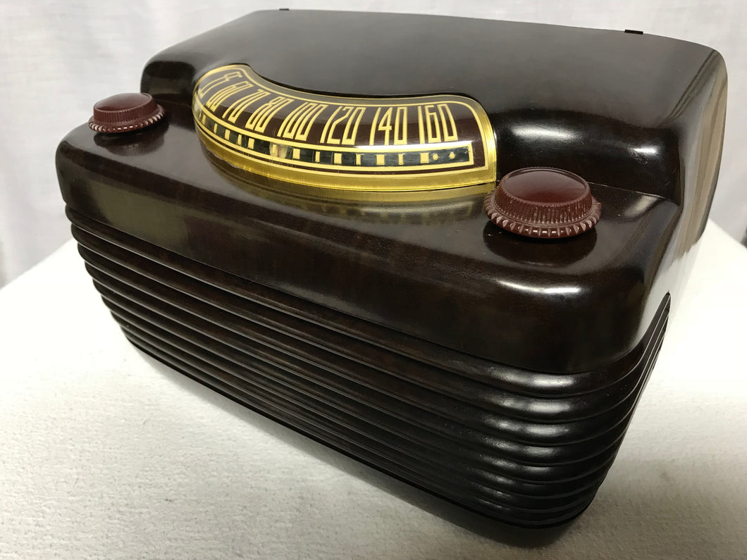 Philco 46-420 “Hippo”  Tube Radio With Bluetooth input.