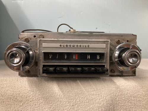 1965 Olds Cutlass 442 AM radio with Bluetooth FM & Aux input