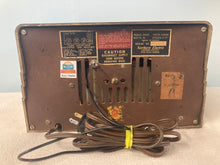 Northern Electric 5000 Baby Champ Rainbow Tube Radio With Bluetooth input.