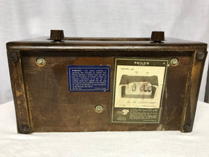 Philco 1946 model 65 Tube Radio With Bluetooth input.