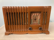 Vintage 1946 Westinghouse 568 Tube Radio With Bluetooth input.