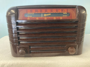 1946 Marconi 216 Tube Radio With Bluetooth & FM Options