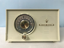 1957 General Electric 876 Tube Radio With Bluetooth input.