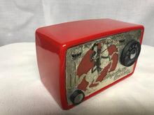 Arvin “Hopalong Cassidy” Midget Tube Radio With Bluetooth input.