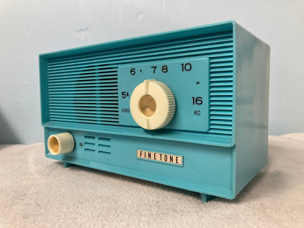 Finetone Midget Tube Radio With Bluetooth & FM Options