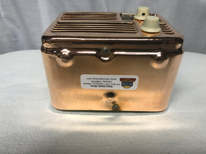 Copper Arvin Midget Tube Radio With Bluetooth input.