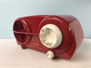 Northern Electric 5708 “Bullseye” Tube Radio With Bluetooth input.