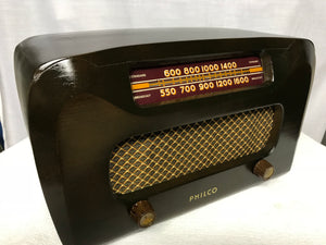 Philco 1946 model 65 Tube Radio With Bluetooth input.