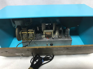 Vintage 1950's Motorola 57X jet age retro tube radio with iphone or bluetooth Input