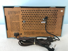 Admiral YG729 Baby Blue Tube Radio With Bluetooth input.