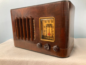 1941 Viking 40u51-1-e Wood Radio