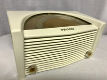 Philco 50-921 Sunburst Tube Radio With Bluetooth input.