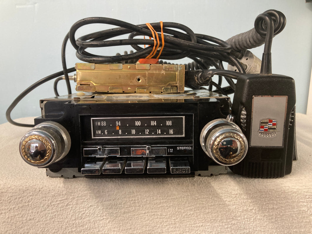 1977-79 Cadillac Eldorado Seville Delco GM Am FM 8 Track CB. Bluetooth
