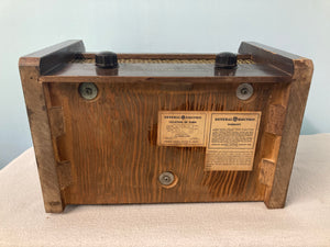 General Electric C-544 Tube Radio With Bluetooth input.