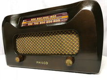 Philco 1946 model 65 Tube Radio With Bluetooth input.