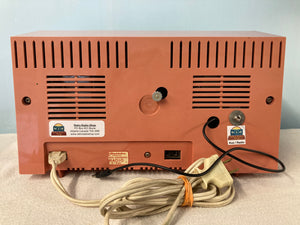 Salmon Pink Fleetwood Atomic Era Radio